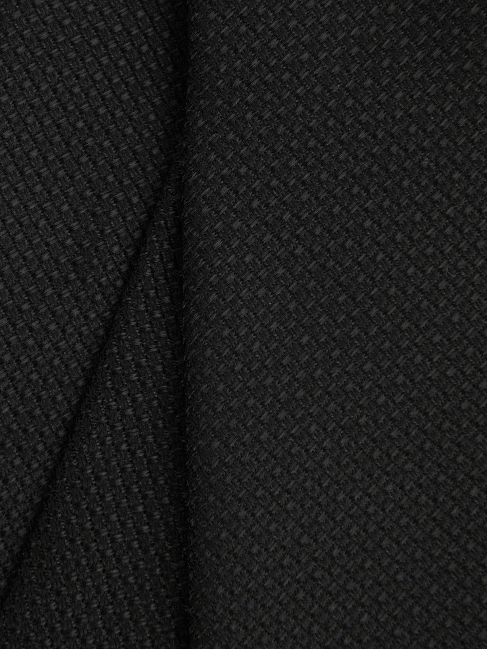 Textured Silk Blend Tie Black | Mens