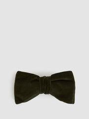 Velvet Bow Tie Emerald | Mens