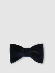 Velvet Bow Tie Navy | Mens