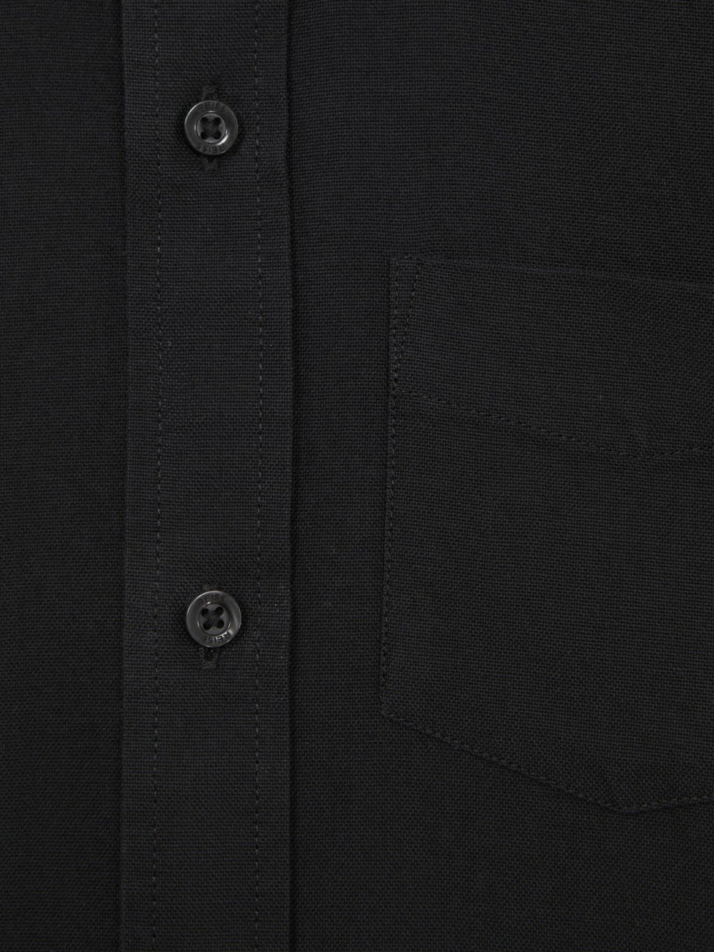 3-9 yrs Button Down Oxford Shirt Black | Children