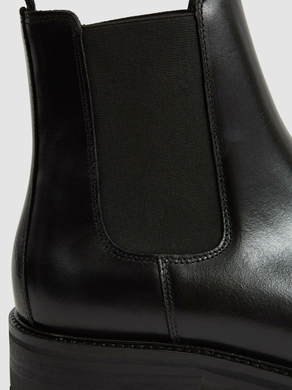 Leather Chelsea Boots Black | Mens
