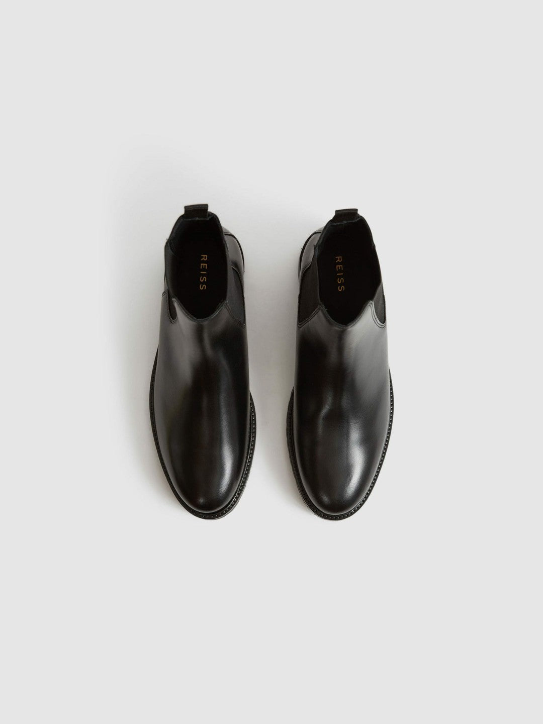 Leather Chelsea Boots Black | Mens