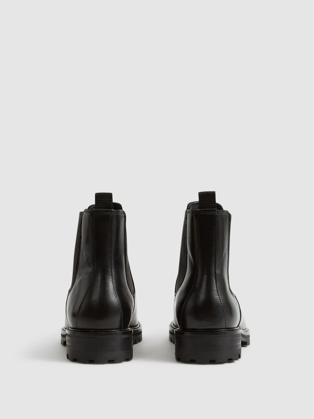 Leather Chelsea Boots Black | Mens