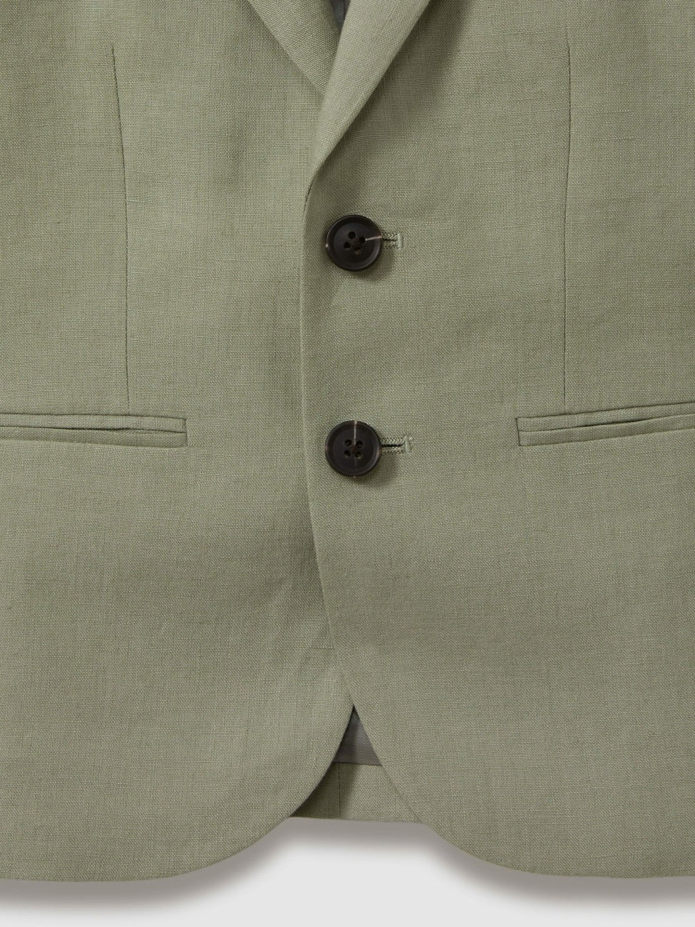 9-13 yrs Linen Single Breasted Blazer Apple | Children