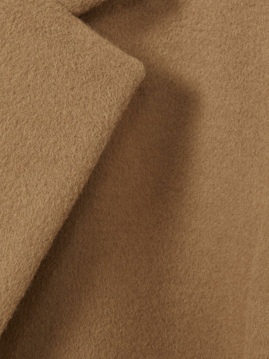 Wool Blend Single Breasted Epsom Overcoat Camel | Mens