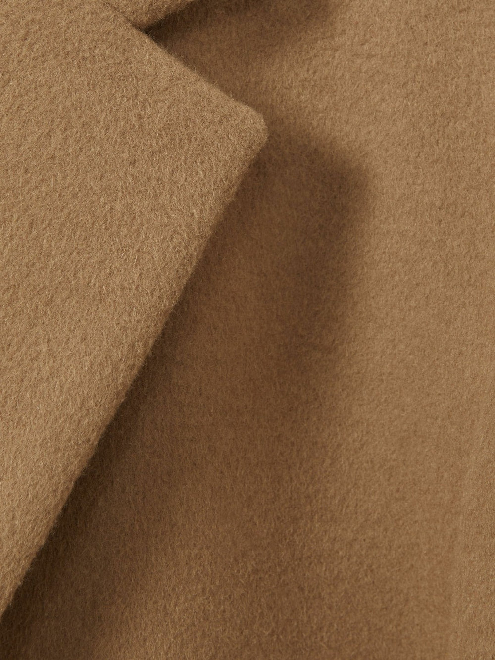 Wool Blend Single Breasted Epsom Overcoat Camel | Mens