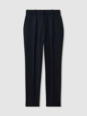 Petite Slim Fit Suit Trousers Navy | Womens