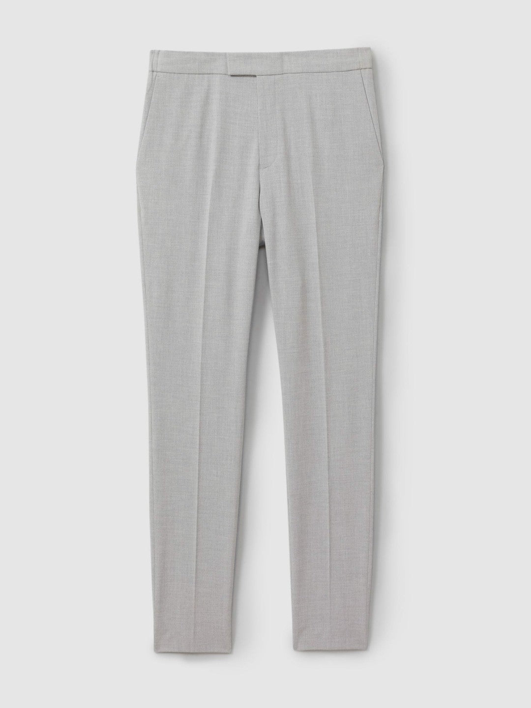 Slim-Fit Drawstring Trousers Grey | Mens