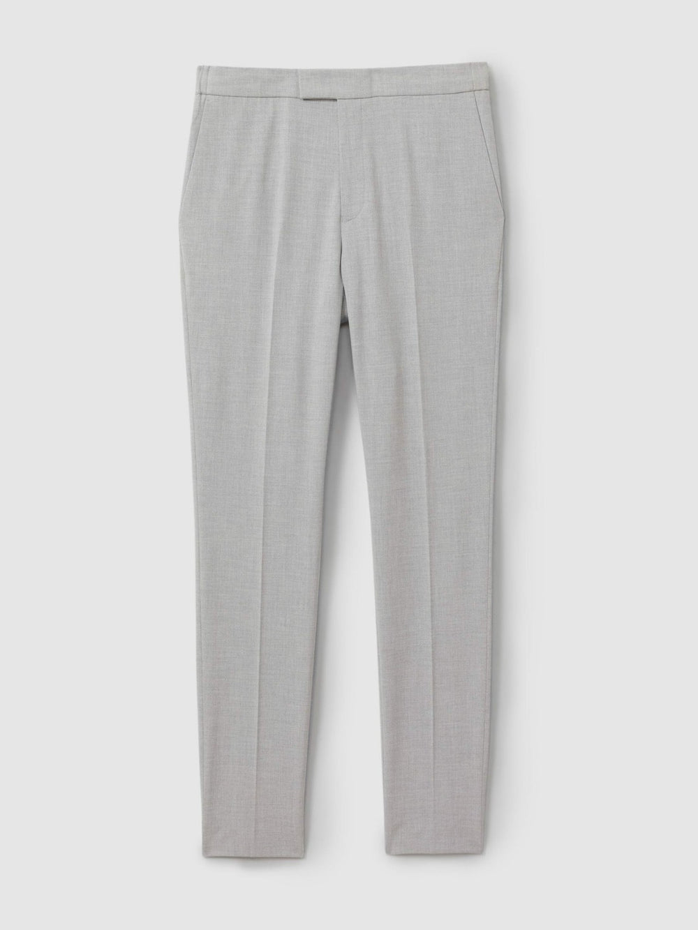 Slim-Fit Drawstring Trousers Grey | Mens