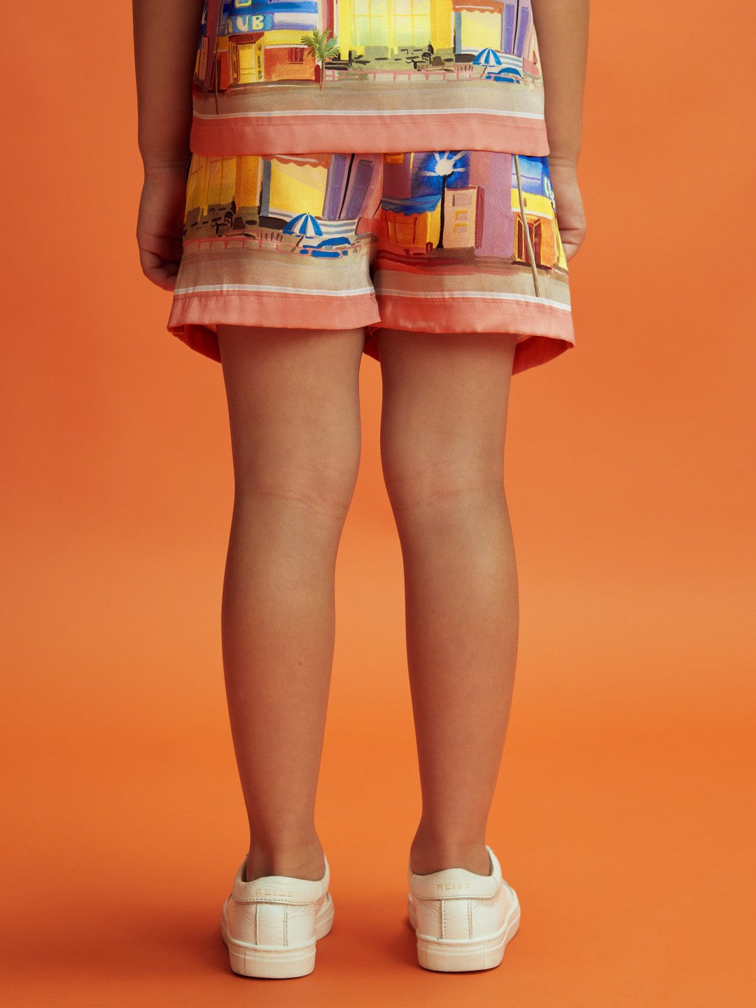 Junior McLaren F1 Miami Drawstring Shorts Pink Multi | Children