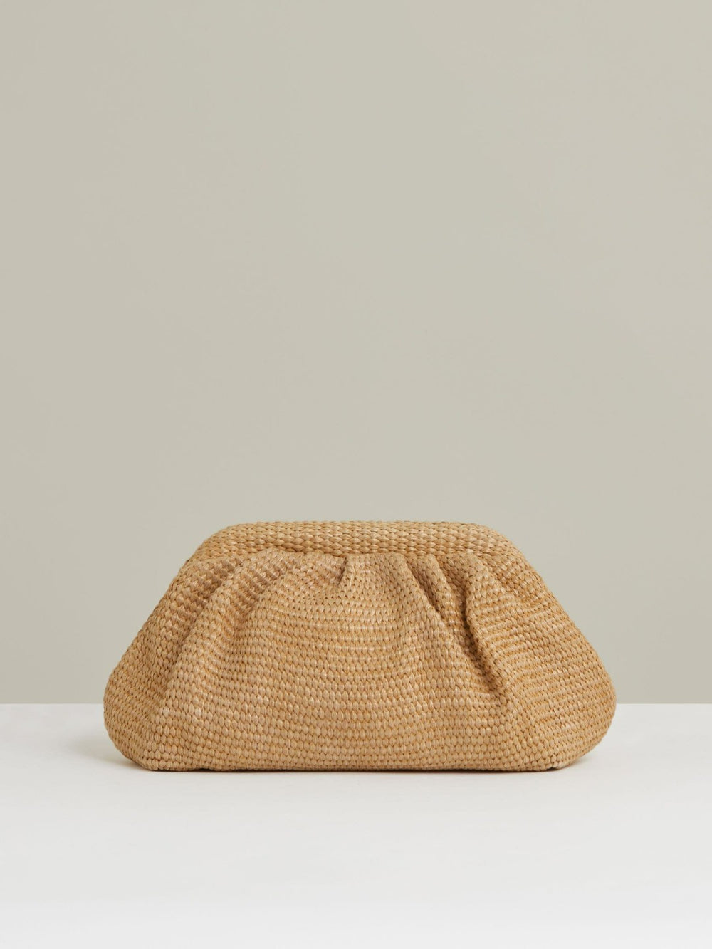 Raffia Clutch Bag Natural | Womens