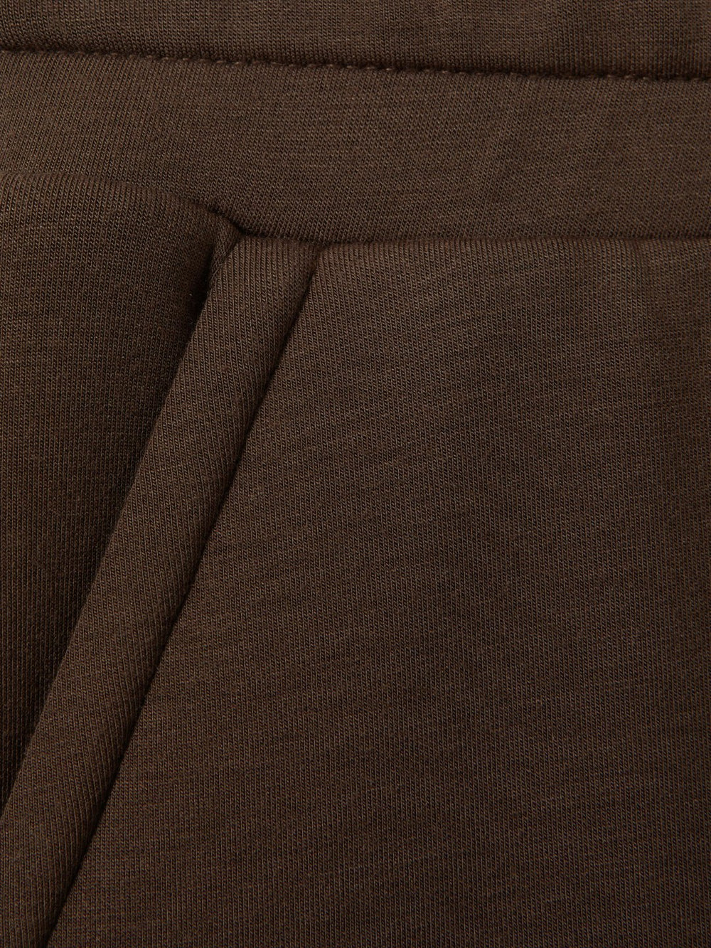 Interlock Wide-Leg Joggers Chocolate | Womens