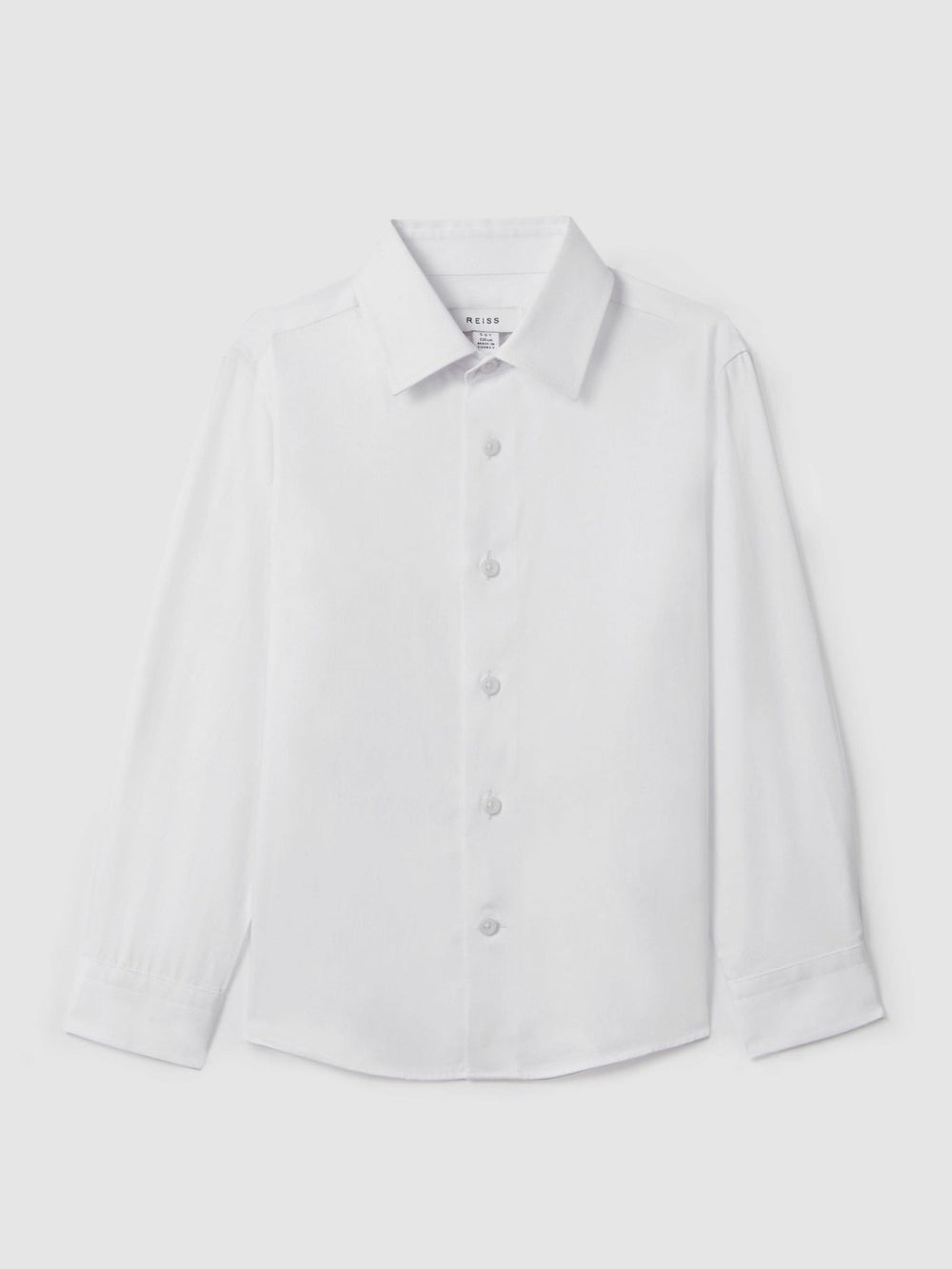 3-9 yrs Slim Fit Cotton Shirt White | Children