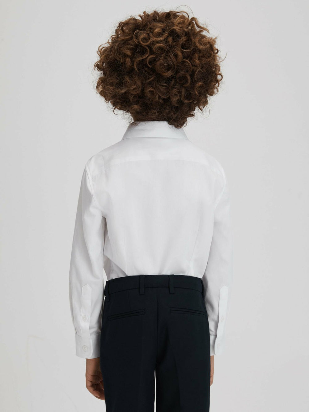 3-9 yrs Slim Fit Cotton Shirt White | Children