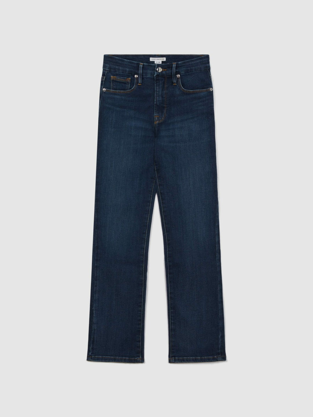 Good American Slim Fit Cropped Jeans Blue | Womens