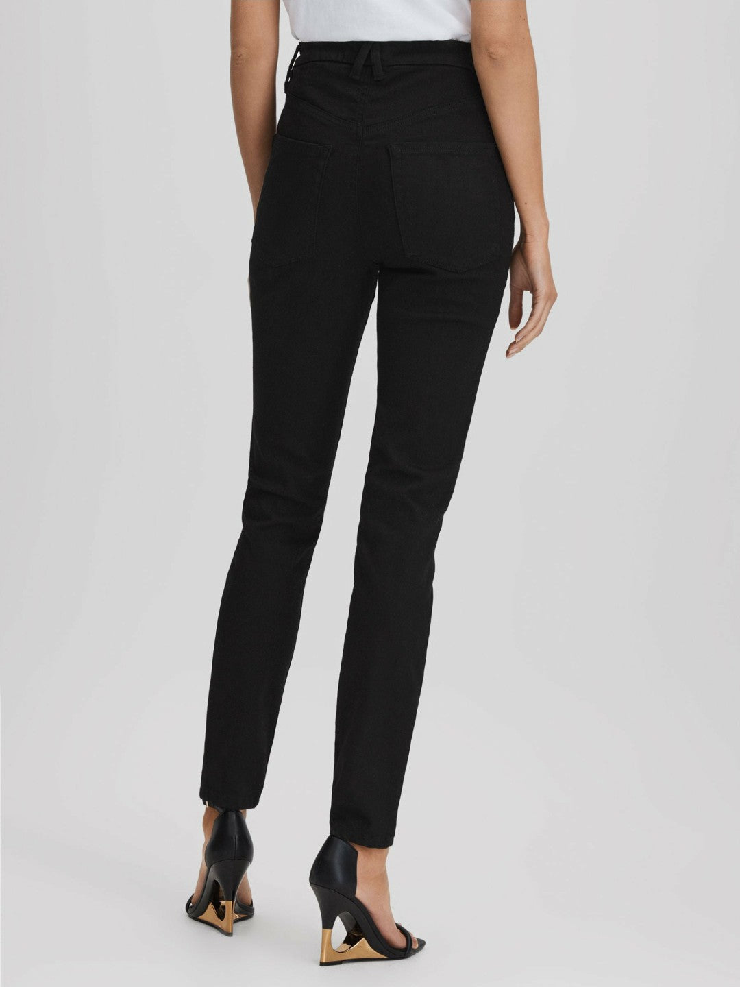 Good American Ultra High Skinny Jeans Black | Womens