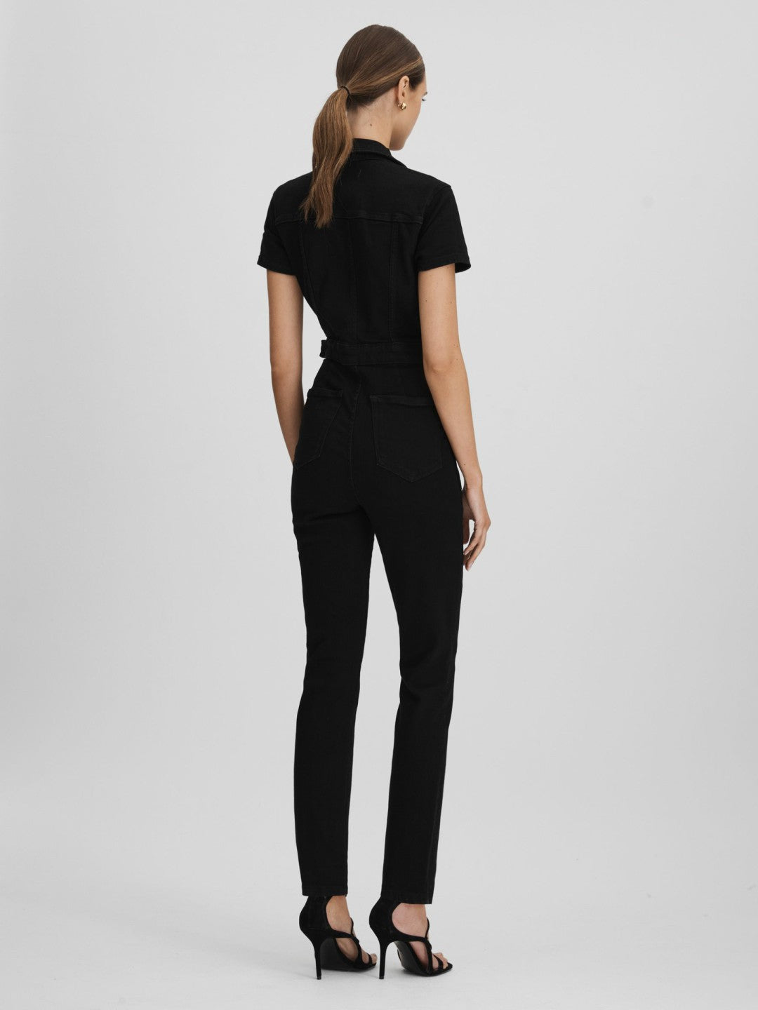 Good American Denim Jumpsuit Black | Womens