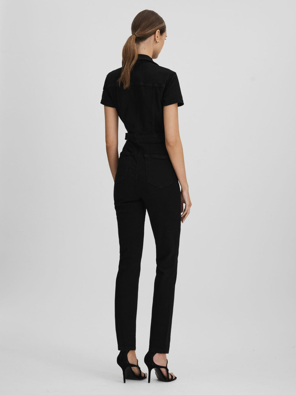 Good American Denim Jumpsuit Black | Womens