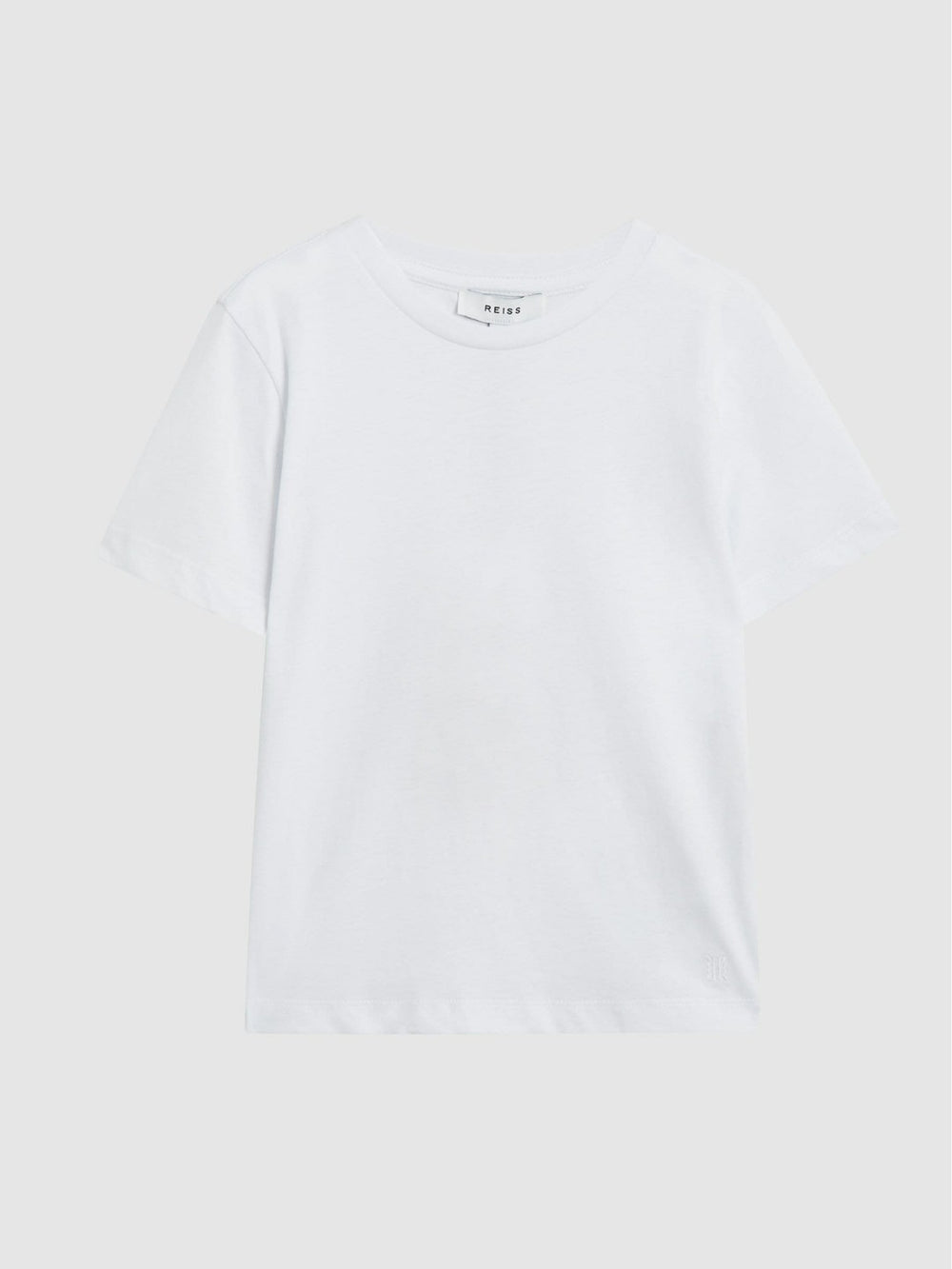 4-9 yrs Crew Neck T-Shirt White | Children