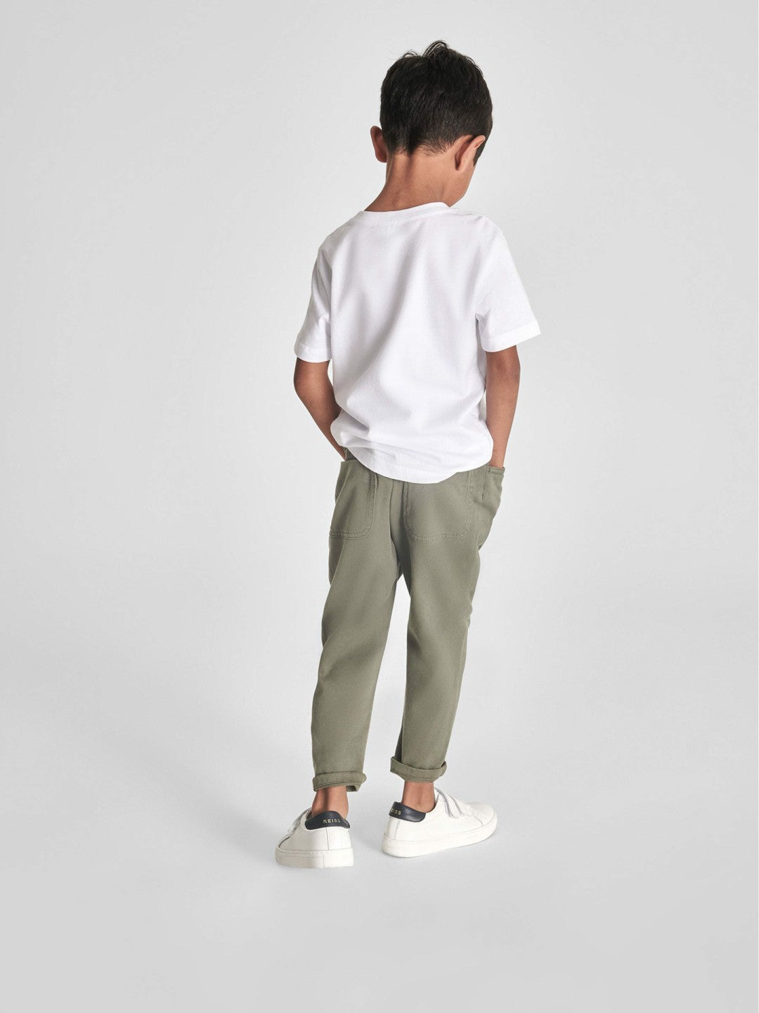 4-9 yrs Crew Neck T-Shirt White | Children