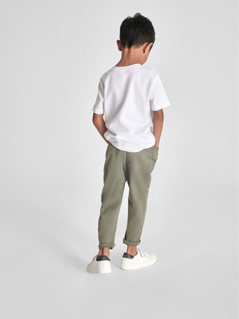 4-9 yrs Crew Neck T-Shirt White | Children