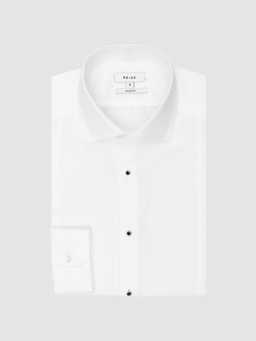 Slim Fit Dinner Shirt White | Mens