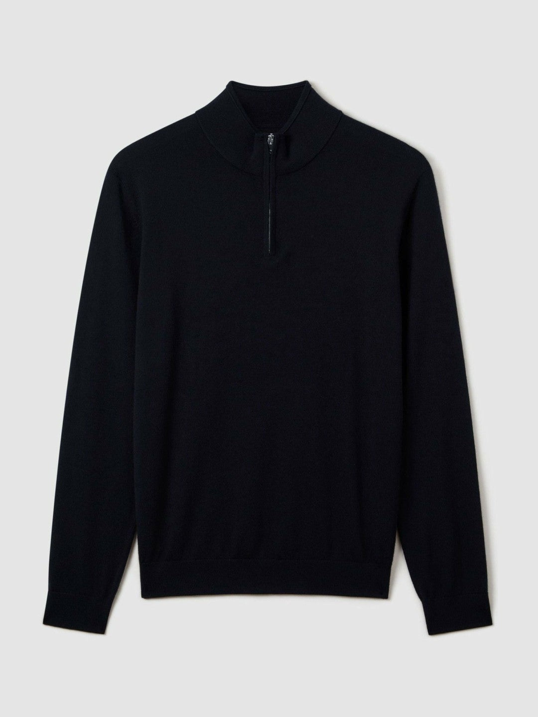 Merino Wool Half-Zip Jumper  | Mens