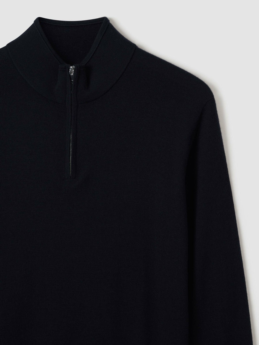 Merino Wool Half-Zip Jumper  | Mens