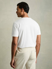 Cotton-Jersey Crew-Neck T-shirts 3 Pack White | Mens