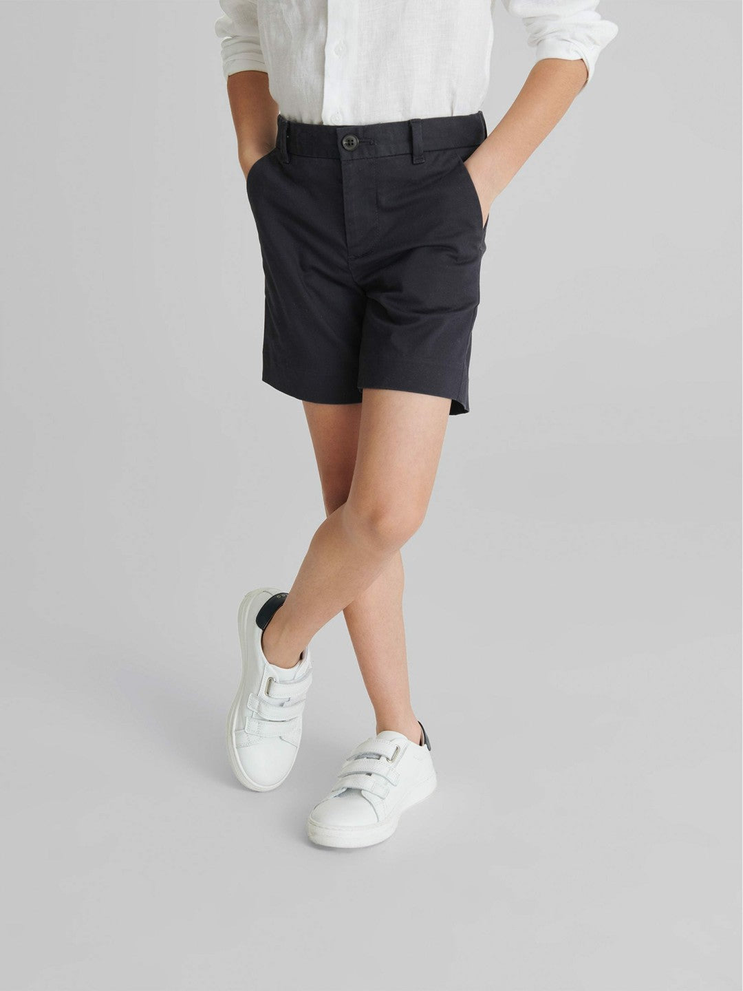 4-9 yrs Casual Chino Shorts Navy | Children