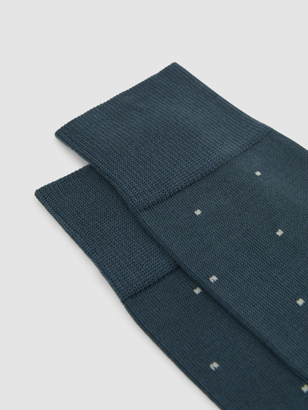 Polka Dot Socks Airforce Blue | Mens