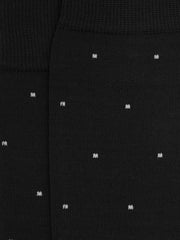 Polka Dot Socks Black | Mens