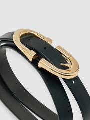 Horseshoe Belt Black | Womens