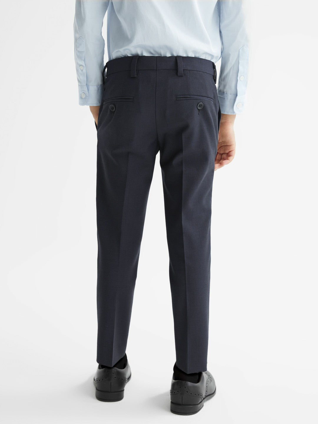 4-9 yrs Wool-Blend Suit Trousers Navy | Children
