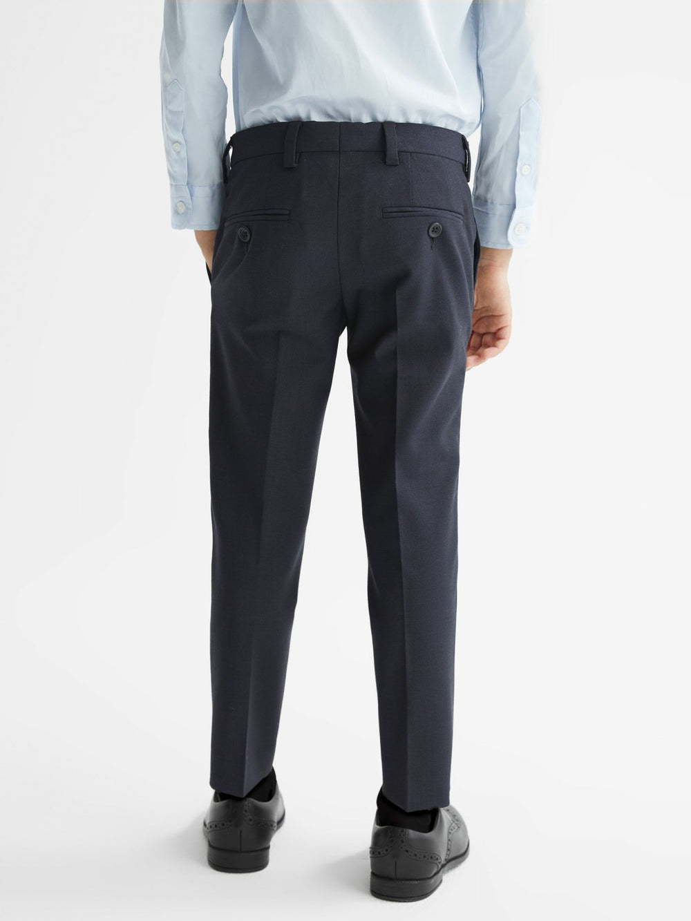 4-9 yrs Wool-Blend Suit Trousers Navy | Children