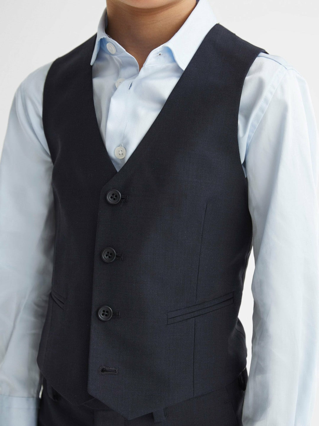4-9 yrs Modern Fit Waistcoat Navy | Children