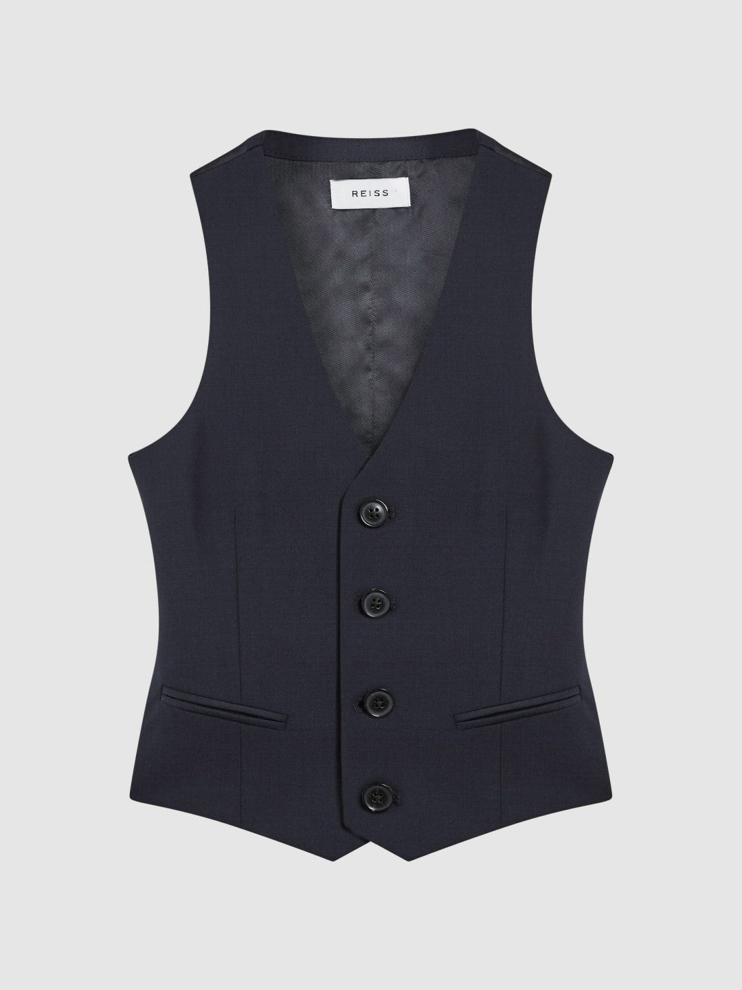 4-9 yrs Modern Fit Waistcoat Navy | Children