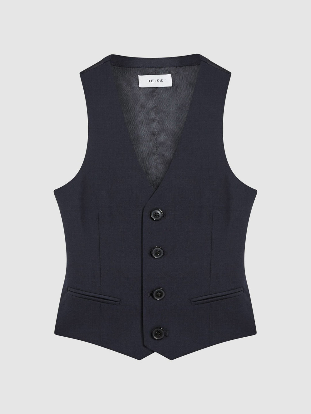 4-9 yrs Modern Fit Waistcoat Navy | Children