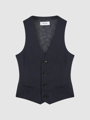 4-9 yrs Modern Fit Waistcoat Navy | Children