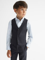 4-9 yrs Modern Fit Waistcoat Navy | Children