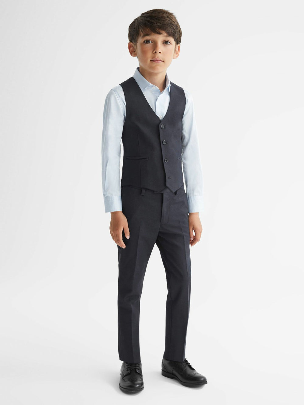 4-9 yrs Modern Fit Waistcoat Navy | Children