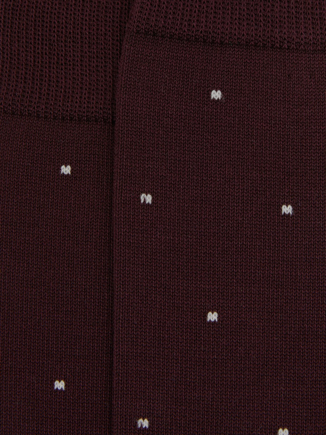 Polka Dot Socks Bordeaux | Mens