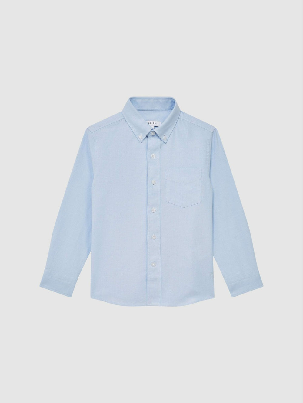 3-9 yrs Button Down Oxford Shirt Soft Blue | Children
