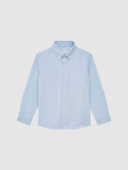 3-9 yrs Button Down Oxford Shirt Soft Blue | Children