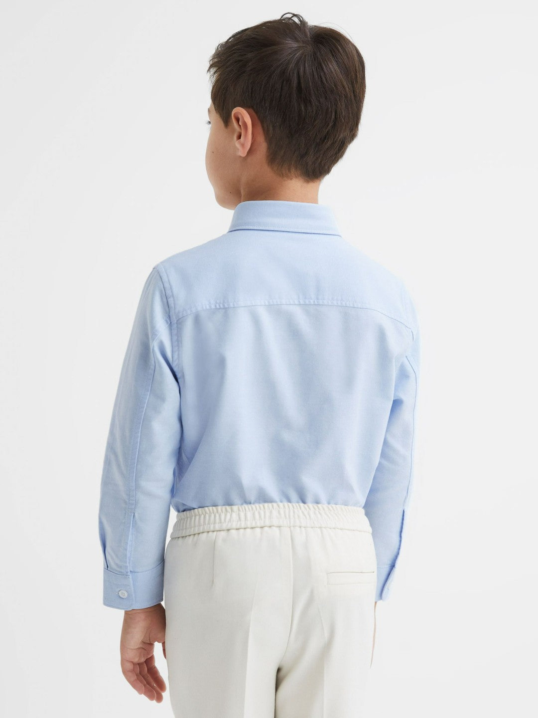 3-9 yrs Button Down Oxford Shirt Soft Blue | Children