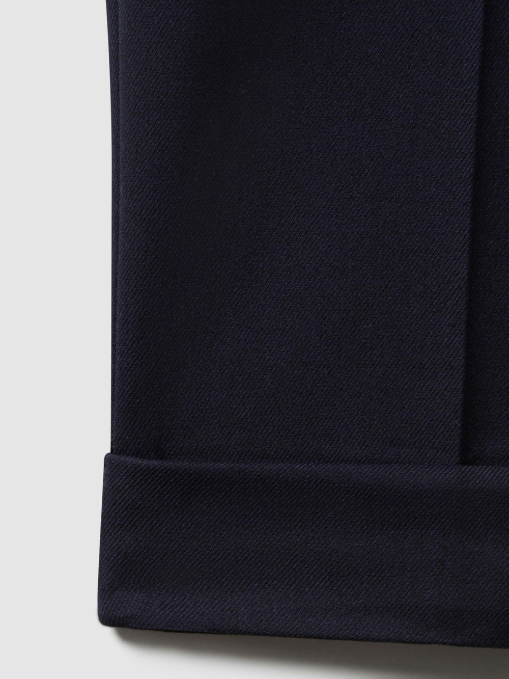 Relaxed-Fit Pleated Tapered Trousers Navy | Mens