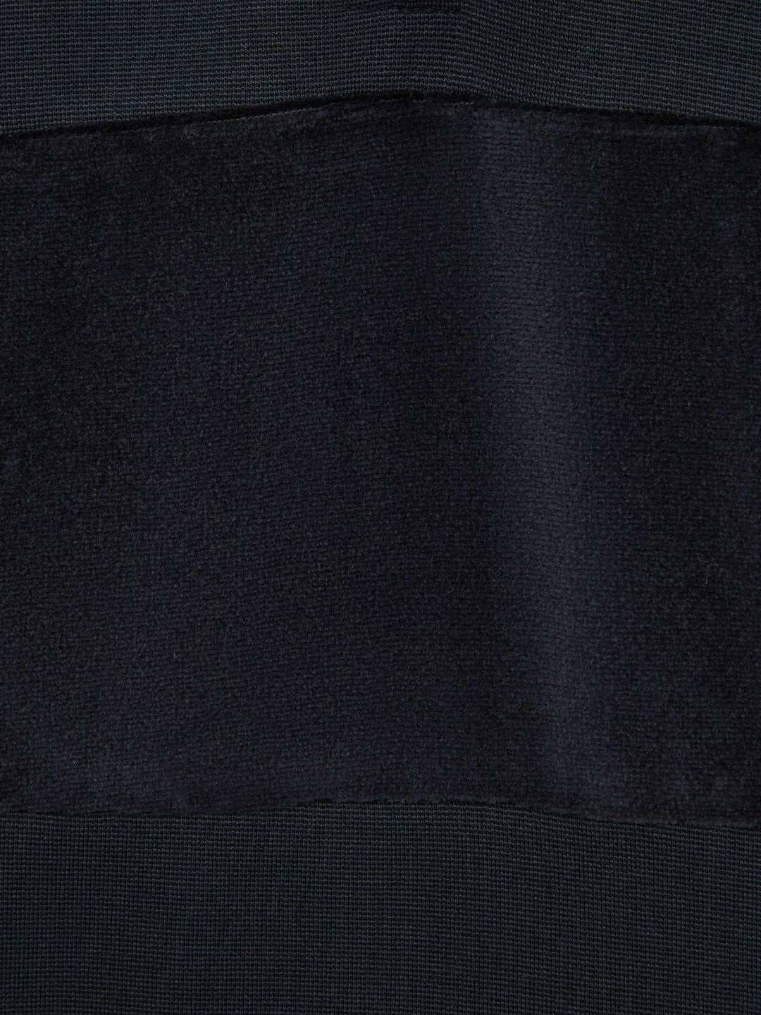 3-9 yrs Slim Fit Half-Zip Funnel Neck Velour Sweatshirt Navy | Children