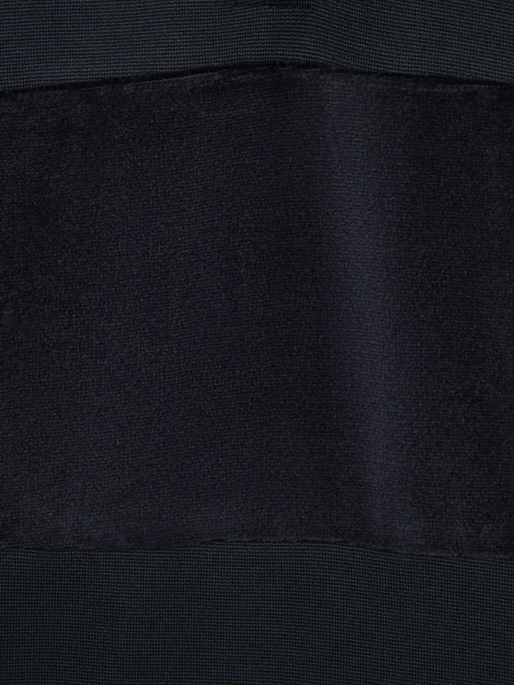 3-9 yrs Slim Fit Half-Zip Funnel Neck Velour Sweatshirt Navy | Children
