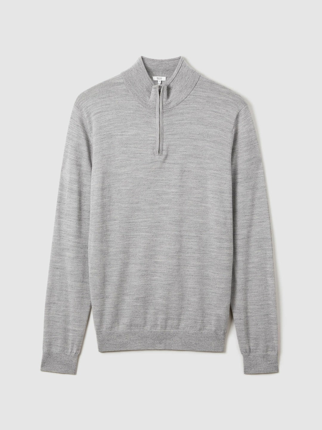 Merino Wool Half-Zip Jumper  | Mens