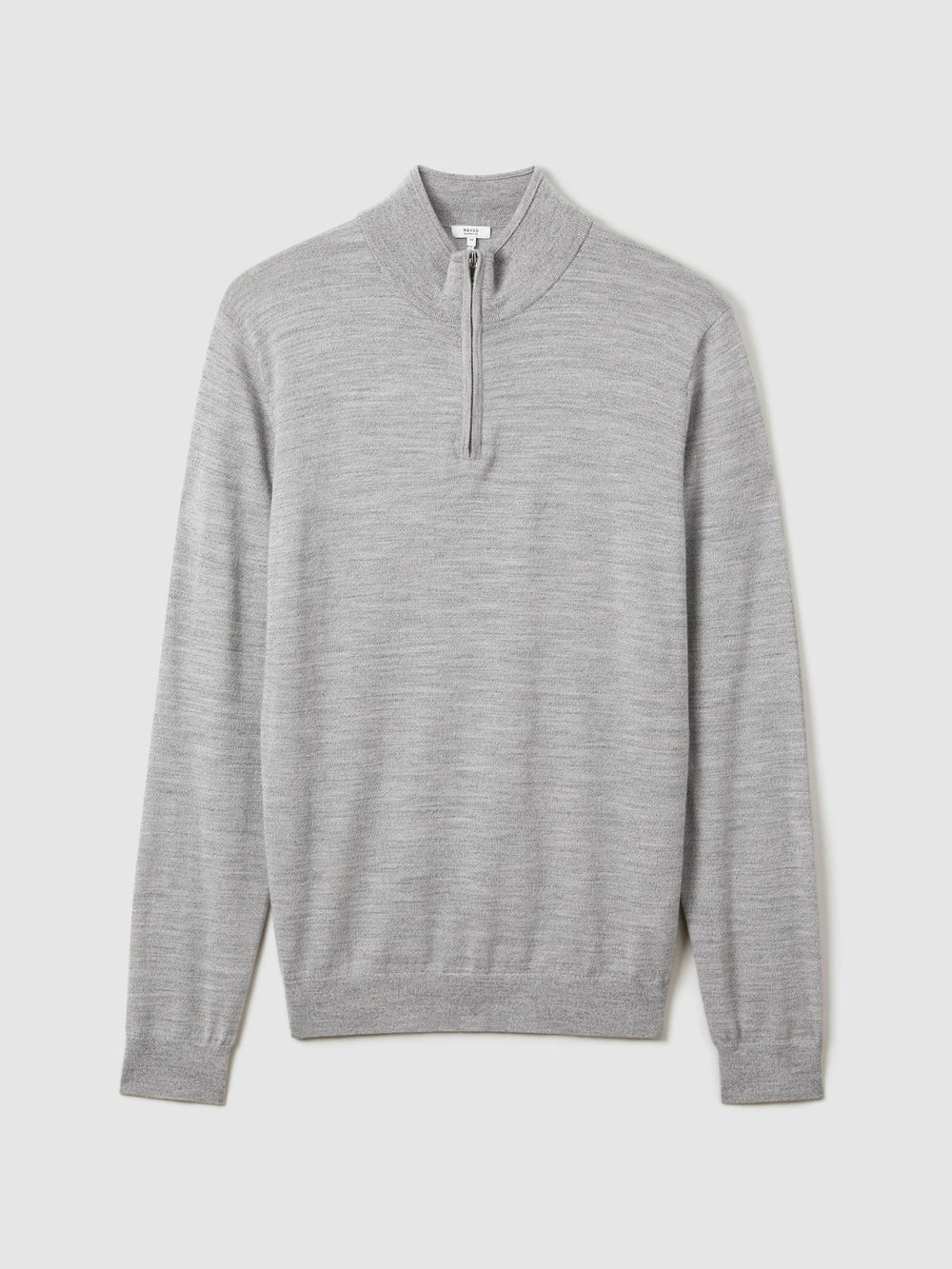 Merino Wool Half-Zip Jumper  | Mens